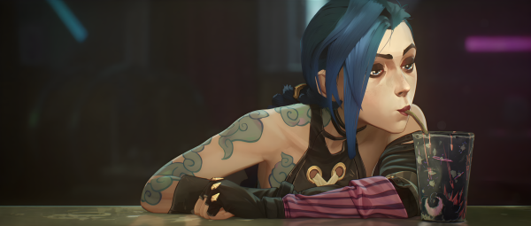 Jinx League of Legends,League of Legends,arcane,Netflix TV Series,tv series,video game characters