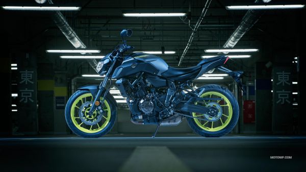 motocykl,pojazd,Yamaha,Yamaha MT 09,silnik