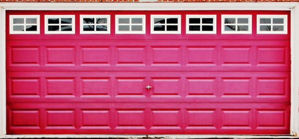 porta,Box auto,finestra,rosso,porta del garage,facciata