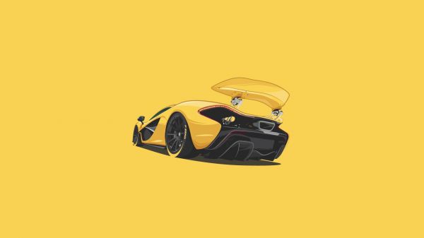 McLaren,p1,minimalisme,KUNST