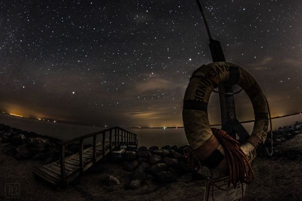 空,水,夜,海,6,ビーチ