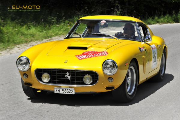 old,Italy,yellow,sports,car,vehicle