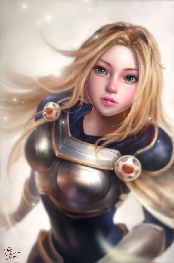 Anime, Legenda Legii, Lux League of Legends, Zabawka, statuetka