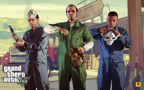 Grand Theft Auto V,Rockstar Games,computerspil,Video Game Art,Grand Theft Auto,Trevor Philips