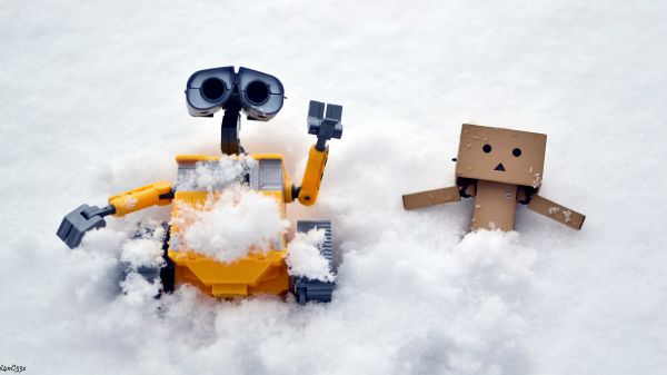 Danbo, zimné, 1920x1080 px, e, sneh, stena