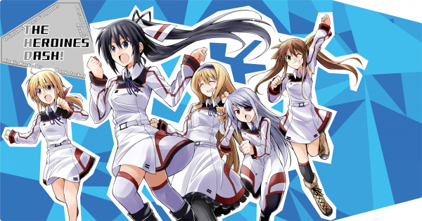 Filles anime,Infinite Stratos,Bodewig Laura,Dunois Charlotte,Sarashiki Kanzashi,Huang Lingyin