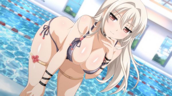 anime,Sakura Swim Club,Hiromi,ecchi,anime girls,mouth