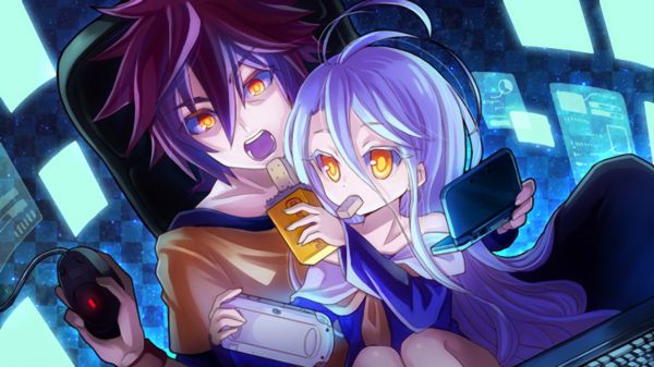 illustration, Anime, Filles anime, Garçons anime, ouvrages d'art, Sora No Game No Life