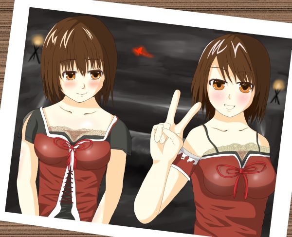 anime,animemeisjes,anime games,Fatal Frame,Project Zero II Crimson Butterfly,Amakura Mio