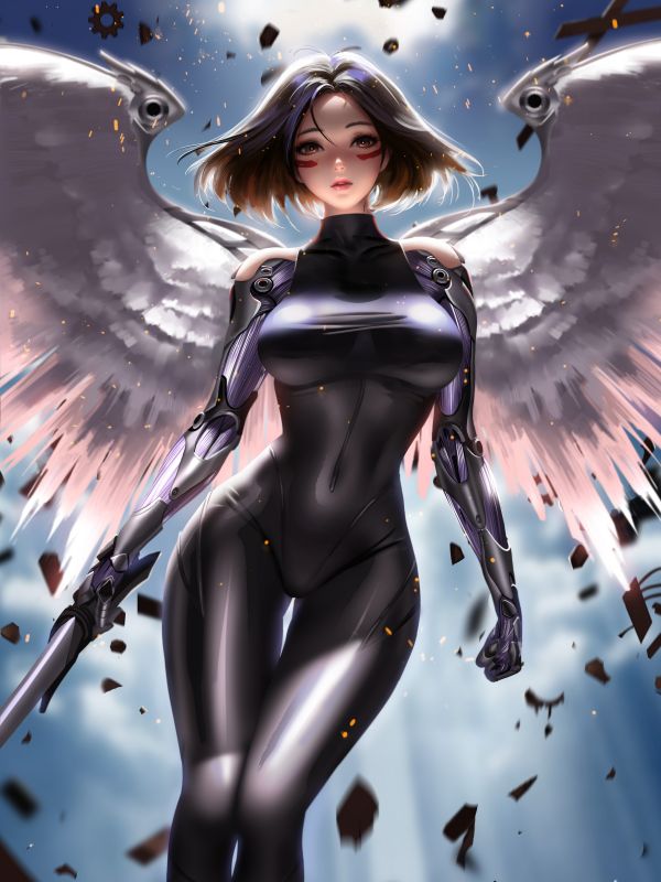 Alita,Alita Battle Angel,Anjo da batalha Alita,GUNNM,Meninas anime,Anime