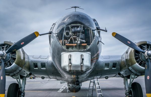 vliegtuig,Boeing B 17 Flying Fortress,leger,2560x1645 px,voertuig