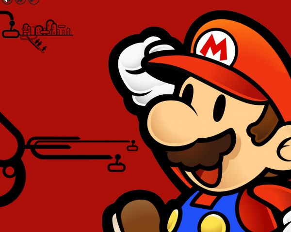 illustrazione,cartone animato,Super Mario,paper Mario,Mario Bros,rosso