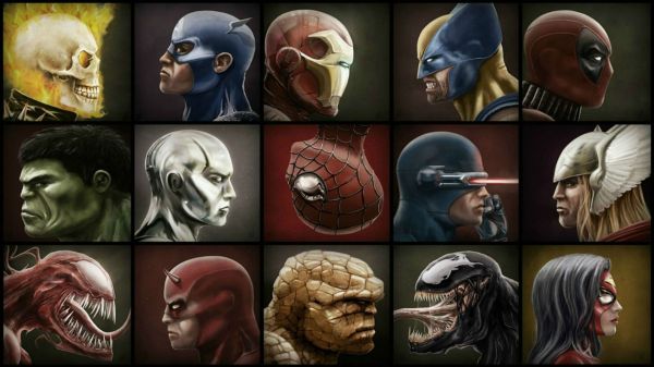 Marvel Comics,superhero,Iron Man,Hulk,Captain America,Venom