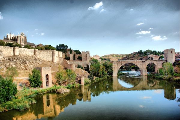 ville,eau,réflexion,ciel,Tourisme,paysage