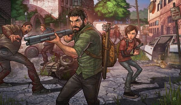 Patrick Brown,the last of us remastered,ART