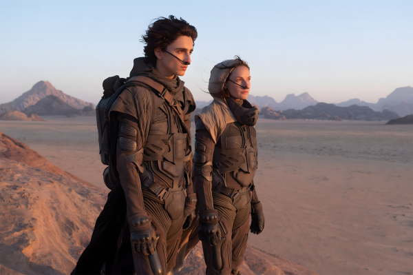 Timoth e Chalamet,Rebecca Ferguson,Dune movie,Dune serii,pustynia