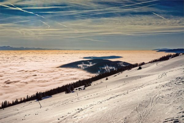 bílý,slunečnímu záření,krajina,západ slunce,moře,Příroda