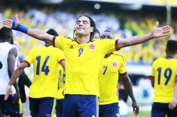 radamel falcao garcia,โคลอมเบีย,ประเทศปารากวัย,fifa world cup 2014,qualification soccer,คู่