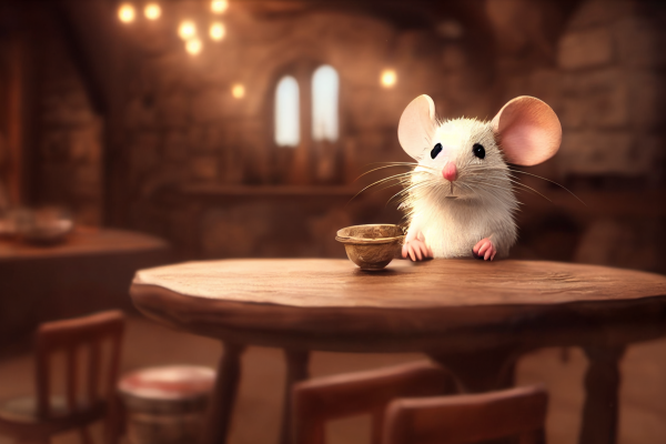 ai art,tavern,mice