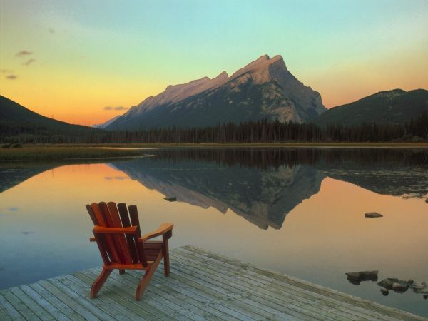 Vườn Quốc gia Banff,Canada,Hồ,núi,1600x1200 px,Sự phản chiếu