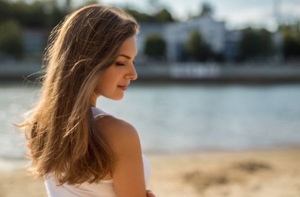 ansigt,Kvinder,model,portræt,blond,sollys