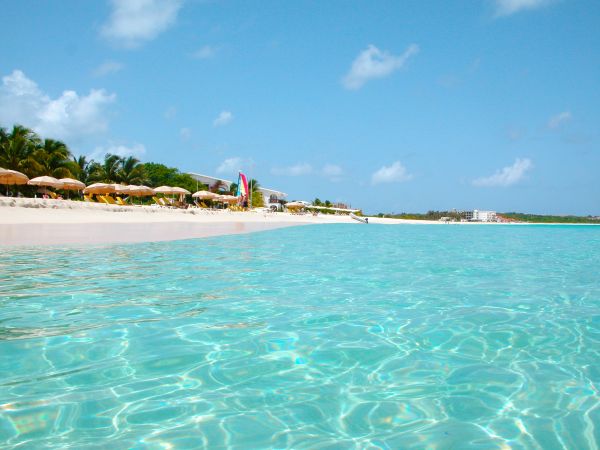 sea,bay,beach,sand,palm trees,swimming pool