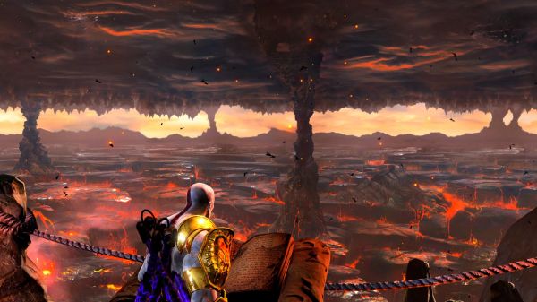 God of War III, Kratos, Santa Monica Studio, screen shot