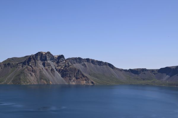 Changbai Mountain,mountain top,hegyszoros,Lake District