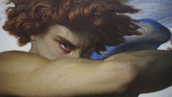 Alexandre Cabanel,maleri,engel,Fallen engel