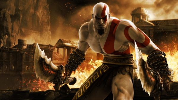 Dios,Kratos,de,Esparta,1920x1080 px,rabia