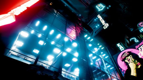 cyberpunk,lampu-lampu kota,cyberpunk 2077,Video Game Art,Video game,neon