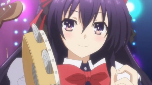 Yatogami Tohka,rambut panjang,rambut ungu,Date A Live,anime,gadis anime