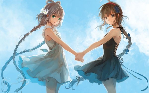 luo Tianyi,gadis anime,Vocaloid Cina,Yuezheng Ling,yuri