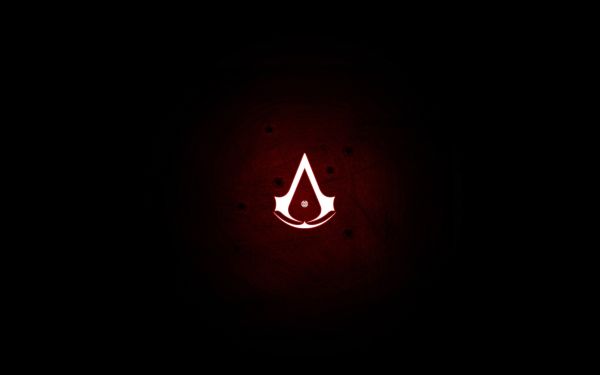 tečky,Assassins Creed,vrazi symbol,Červené,Pozadí