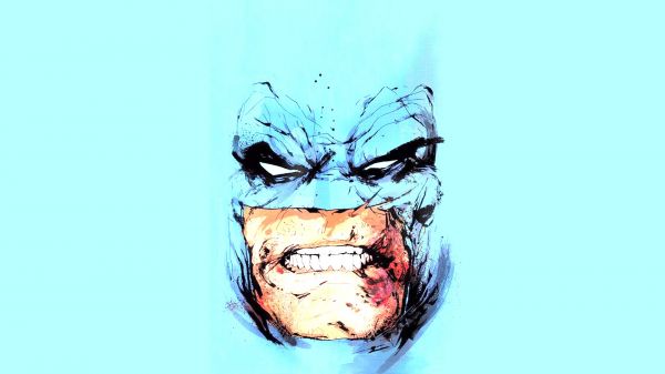 disegno,illustrazione,Batman,cartone animato,Batman The Dark Knight,viso