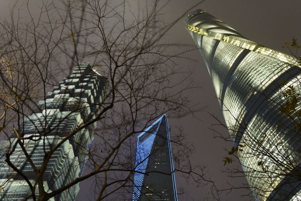 ciudad,urbano,Llevar a la fuerza,noche,Lujiazui,edificio