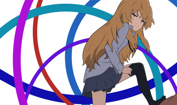 anime,anime dievčatá,Aisaka Taiga,Toradora,thigh high socks