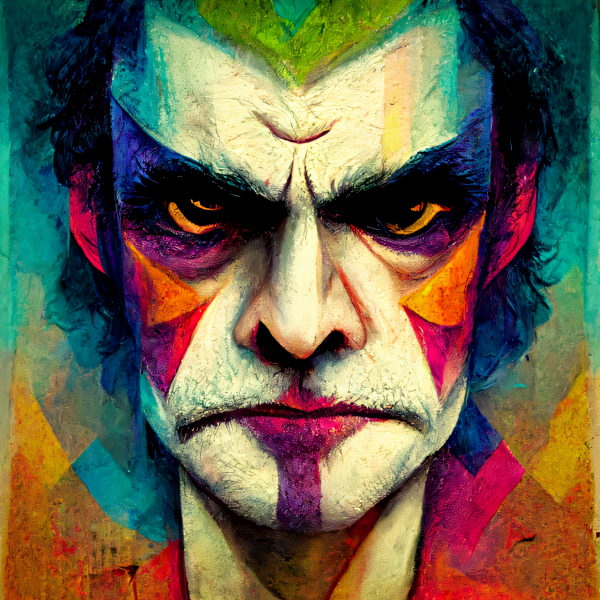 konstverk,digital konst,Joker,AI generated,Midjourney AI,ai art