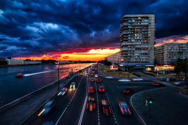 nuvem,céu,construção,agua,a infraestrutura,carro