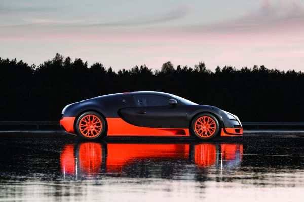 bil, kjøretøy, sportsbil, Bugatti, Bugatti Veyron, ytelse bil