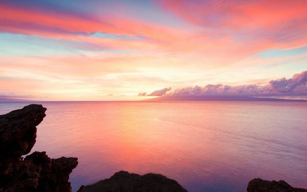 Hawaii,natur,3840x2400 px,lugna,kust,landskap