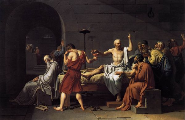 tempio, la pittura, Jacques Louis David, mitologia, opera d'arte, filosofia