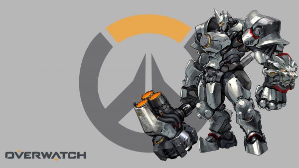 illustration,Overwatch,Reinhardt Overwatch,maskine,mecha