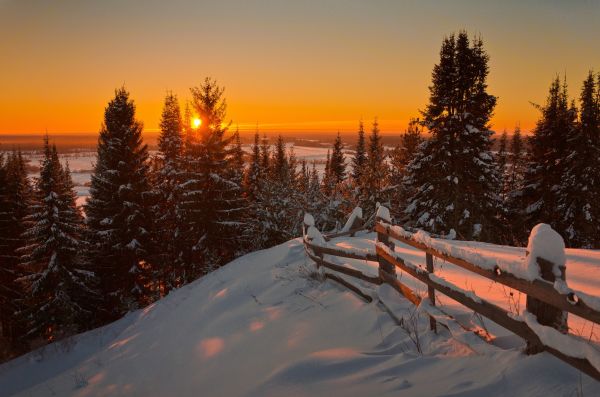 luz solar,panorama,Pôr do sol,natureza,reflexão,neve