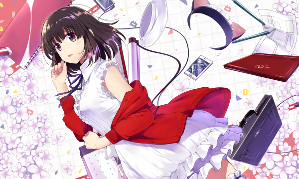 animemeisjes,Saenai Heroine geen Sodatekata,Katou Megumi,smartphone