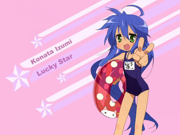 gadis anime,lucky Star,Izumi Konata,anime