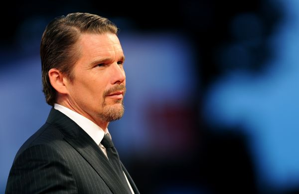 skuespiller, jakke, Person, Ethan Hawke, yrke, smil