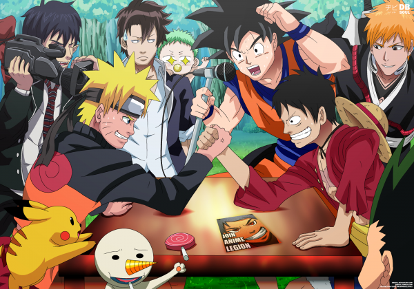 Naruto Uzumaki,ลิง D Luffy,ครอสโอเวอร์,Kurosaki Ichigo,อะนิเมะนารูโตะ,หนึ่งชิ้น