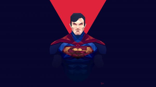 Superman Man of Steel,superhelt,minimalisme,kappe