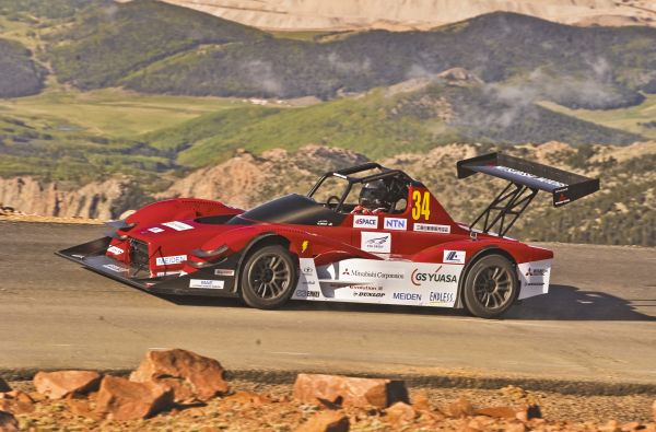 Mitsubishi,2015 r,MiEV Evolution III Szczyt Pikes Peak,Netcarshow,Netcar,Obrazy samochodów